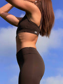 Aura Sculpt Leggings - Espresso