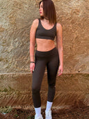 Aura Sculpt Top - Espresso