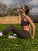 Aura Sculpt Leggings - Espresso