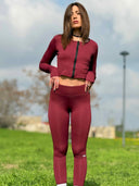 Aura Sculpt Leggings - Merlot