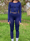 Aura Sculpt Jacket - Midnight Navy