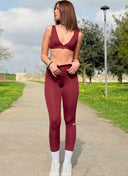 Aura Sculpt Top - Merlot