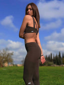 Aura Sculpt Leggings - Espresso