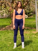 Aura Sculpt Top - Midnight Navy