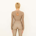 Isabella Jumpsuit - Marrone e Beige